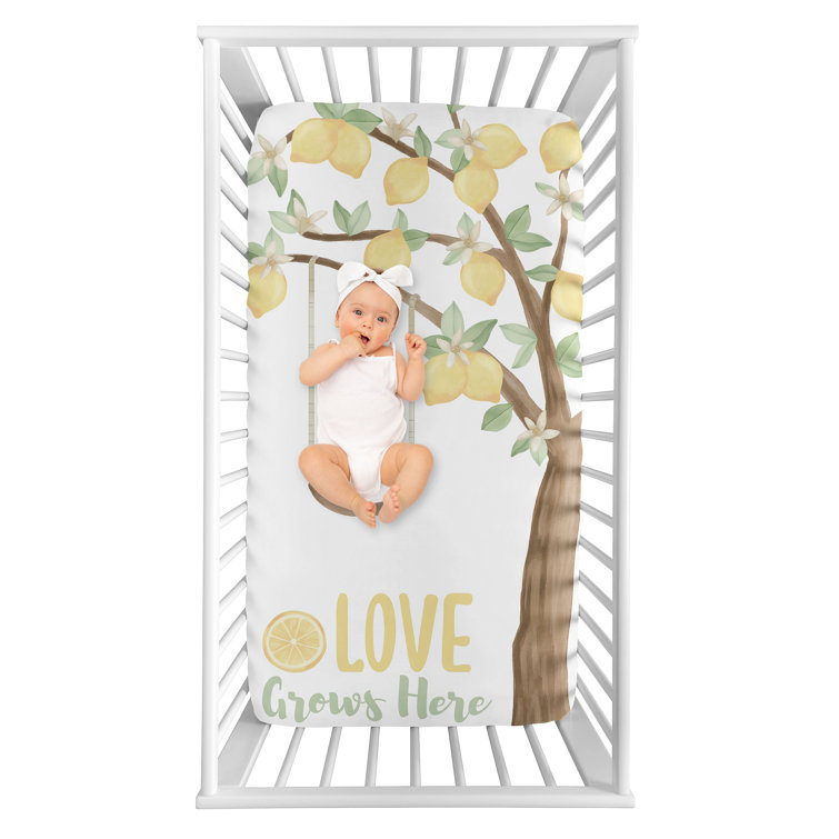 Lemon hotsell crib sheets